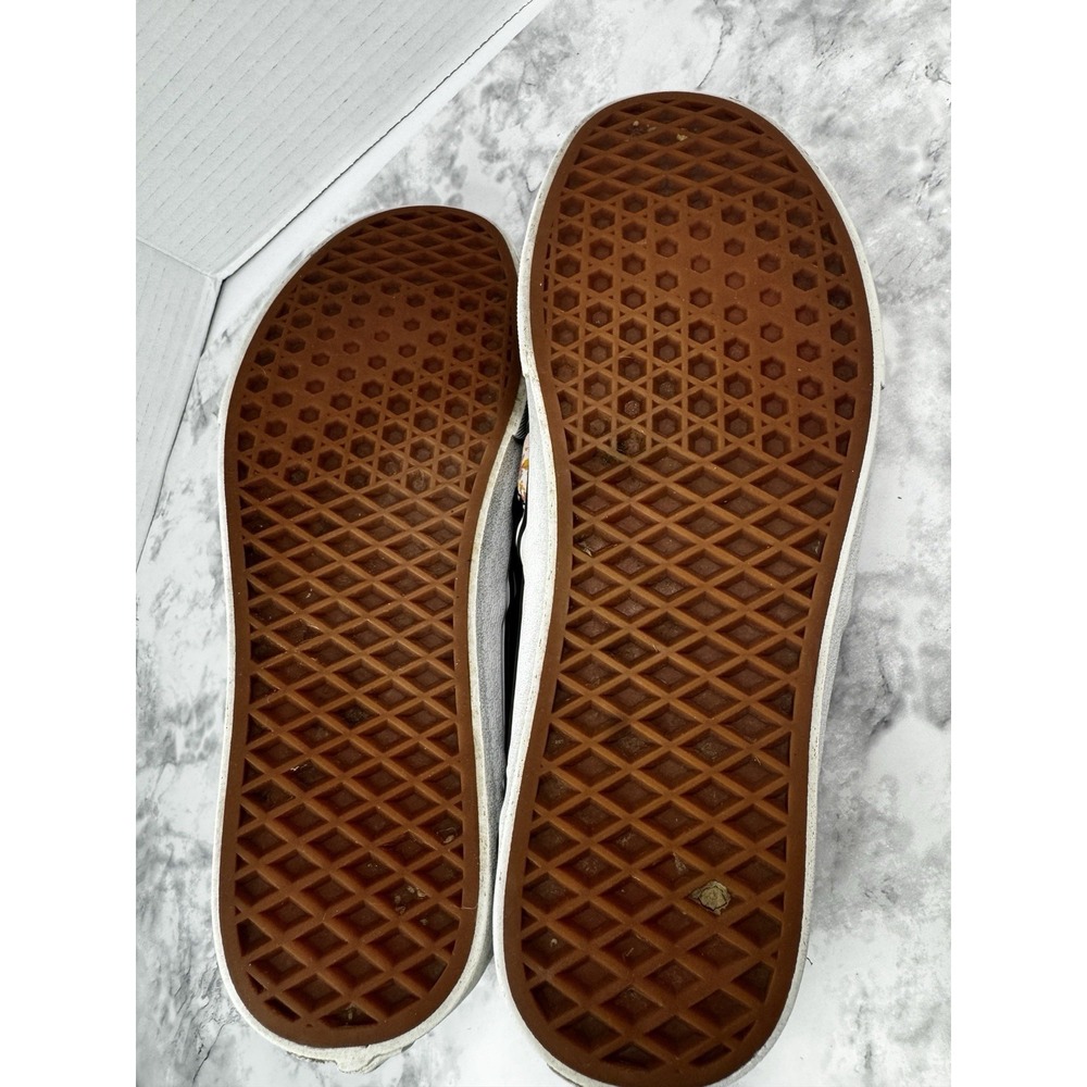Vans Slip On Asher Floral Print Sneakers Womens Size 10 Casual Canvas Shoes - Picture 4 of 10